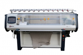 Full auto single system computer flat knitting machine